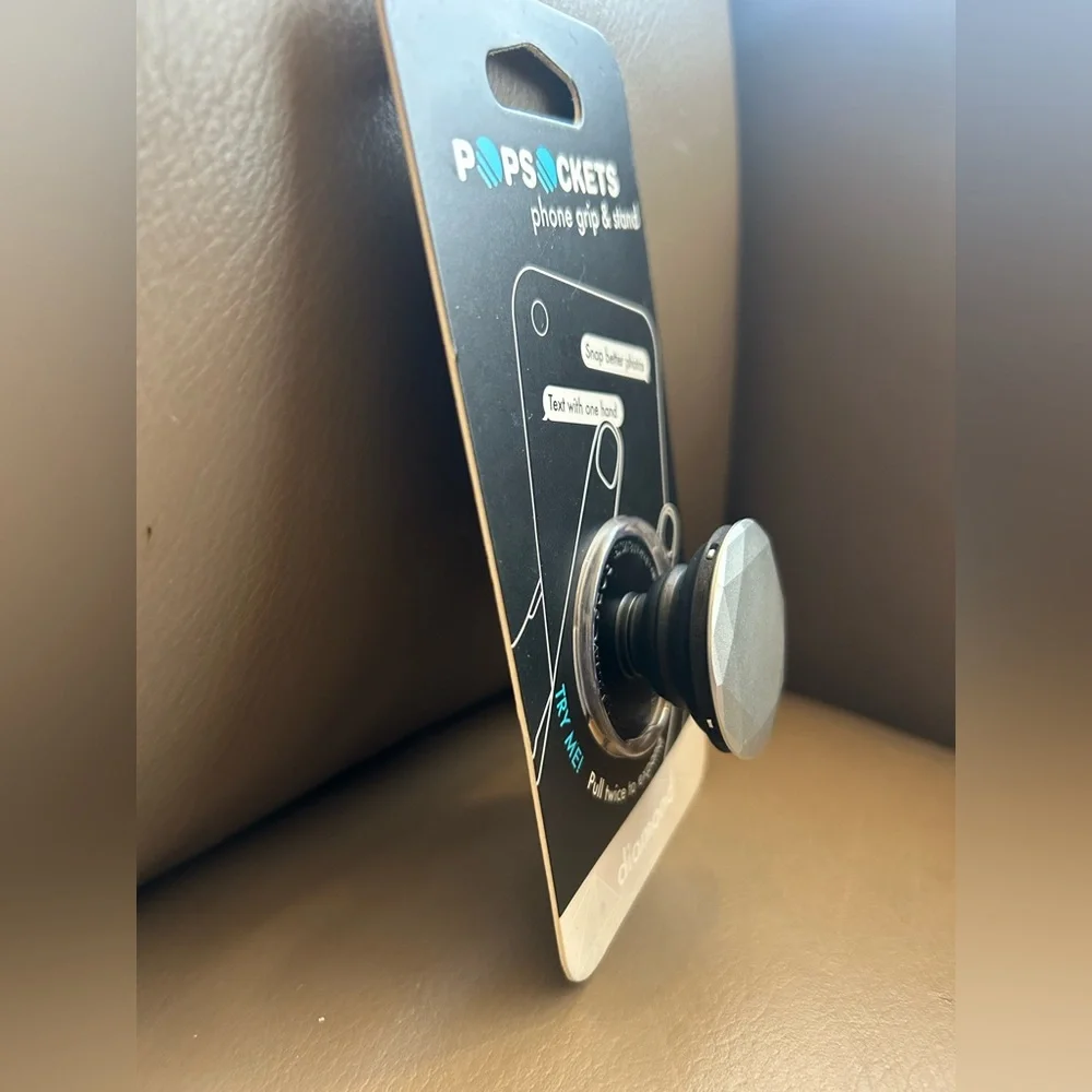 PopSocket Diamond Gray Phone Grip & Stand